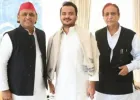 Lucknow Breaking : बेटे अब्दुल्ला संग अखिलेश यादव से मिलने पहुंचे आजम खां, बोले.. “आधी सदी का रिश्ता है, टूटने में भी सदियां लगेंगी”