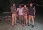 बलिया में पुलिस मुठभेड़: आजमगढ़ का वांछित गौ-तस्कर गिरफ्तार, पैर में लगी गोली