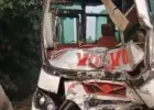 बिलग्राम–कटरा बिल्हौर मार्ग पर दर्दनाक हादसा: बस-ट्रक की आमने-सामने भिड़ंत, 10 घायल, 2 की हालत नाजुक