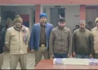 बलिया पुलिस की सतर्कता से डकैती की साजिश नाकाम, दो शातिर गिरफ्तार; हथियार व पिकअप बरामद