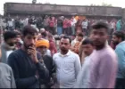 बलिया में सड़क हादसा, चाचा के सामने ट्रैक्टर से गिरकर छह वर्षीय बालक की मौत