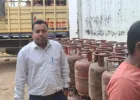 बलिया: गैस एजेंसी पर पर्याप्त सिलेंडर उपलब्ध, एमडीएम से जुड़ी समस्या पर करें संपर्क