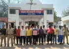 Ballia News : पुलिस ने 12 जुआरियों को किया गिरफ्तार, 83 हजार नकद व 5 बाइक बरामद