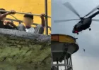 पानी की टंकी की सीढ़ी टूटी, एक बच्चे की मौत; दो को हेलीकॉप्टर से बचाया गया