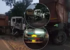 बाराबंकी में दर्दनाक हादसा: सड़क किनारे सो रहे परिवार पर चढ़ा डंफर, चार की मौत