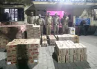 बलिया में 22 लाख की शराब बरामद, तस्कर फरार