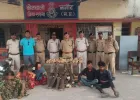 सतना में चंदन चोर गिरोह का पर्दाफाश, 3 महिलाओं समेत 6 गिरफ्तार; 7 वारदातों का खुलासा