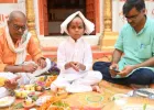 Ballia News : मझौवां मठ को मिला सातवां मठाधीश, वैदिक अनुष्ठान के बीच अनुग्रह नारायण आचार्य का मनोनयन