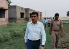 नौरंगा में कटानरोधी कार्य की धीमी रफ्तार पर भड़के डीएम, युद्धस्तर पर काम पूरा करने के निर्देश