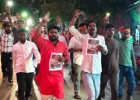 Ballia News : भरत तिवारी एनकाउंटर मामले में न्याय की मांग, हल्दी में निकला विशाल कैंडल मार्च