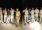 आजमगढ़ मुठभेड़: 25-25 हजार के दो इनामी बदमाश गिरफ्तार, पुलिस की जवाबी कार्रवाई में पैर में लगी गोली