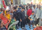 बलिया: ट्रेन पकड़ने जा रहे युवक की सड़क हादसे में मौत, साथी की हालत गंभीर