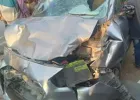 Ballia News: तेज रफ्तार कार की टक्कर से युवक की मौत, चार घायल; ग्रामीणों ने लगाया जाम