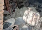बलिया: शॉर्ट सर्किट से टेंट हाउस के गोदाम में लगी आग, लाखों का सामान जलकर राख