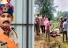 बलिया में सिपाही की संदिग्ध हालात में मौत, पानी भरे गड्ढे में मिला शव; बाइक भी बरामद