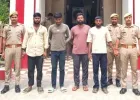 बलिया में फोटोग्राफरों से DSLR कैमरा लूटने वाले चार आरोपी गिरफ्तार, कैमरे और बाइक बरामद