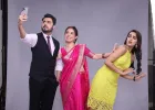 अनमोल टीवी के ‘हमारी राधा’ ने पूरे किए 100 एपिसोड, सेट पर केक काटकर मना जश्न