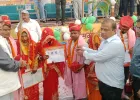 मुख्यमंत्री सामूहिक विवाह योजना के तहत 41 जोड़ों ने थामा एक-दूसरे का हाथ, डीएम ने दी शुभकामनाएं