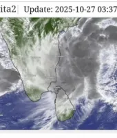 बलिया में दिखा चक्रवात ‘मोंथा’ का असर, पर्यावरणविद् डॉ. गणेश पाठक बोले, तीन दिन तक रहेगा प्रभाव