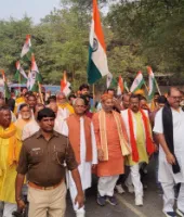 बलिया: पदयात्रा के साथ ‘फेफना खेल महोत्सव’ का भव्य शुभारंभ, हजारों लोगों ने लिया हिस्सा