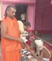 छोटी मठिया में श्रीमद् भागवत महापुराण परायण की पूर्णाहुति पर भव्य भंडारे का आयोजन, महंत जी ने दिए प्रेरक संदेश