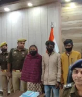 बलरामपुर : पति की हत्या की साजिश में पत्नी ही निकली मास्टरमाइंड, प्रेमी संग मिलकर दिया वारदात को अंजाम, पुलिस ने 24 घंटे में किया खुलासा