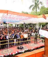 उपमुख्यमंत्री केशव प्रसाद मौर्य ने रामपुर में एकता यात्रा कार्यक्रम में की शिरकत