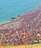 Magh Mela 2026 : माघ मेला की तैयारियां तेज, संगम तट पर सुनाई देने लगी कल्पवासियों की चहल-पहल