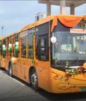 प्रयागराज को मिली 6 इलेक्ट्रिक बसों की सौगात, इन रूट्स पर होगा संचालन