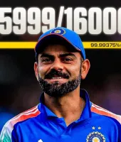 विराट कोहली का ऐतिहासिक मुकाम: लिस्ट-ए में 16,000 रन पूरे, सचिन के बाद दूसरे भारतीय; दुनिया के 9वें बल्लेबाज बने ‘किंग’