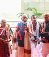 प्रधानमंत्री मोदी ने लखनऊ में ‘राष्ट्र प्रेरणा स्थल’ का लोकार्पण किया, तीन महान विभूतियों की प्रतिमाओं का किया अनावरण