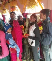 गड़बड़ा धाम में एकादशी पर उमड़ा श्रद्धा का सागर, देवी जागरण की भव्य तैयारियां