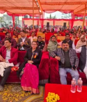 Lucknow News: गोसाईगंज के मलौली स्थित ब्लू हेवन स्कूल में धूमधाम से मना 10वां वार्षिकोत्सव