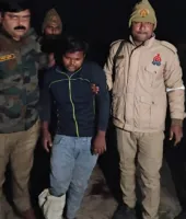 Half Encounter in Ballia: पुलिस मुठभेड़ में दुष्कर्म का आरोपी गिरफ्तार, पैर में लगी गोली