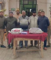 बलिया में फर्जी चैरिटेबल ट्रस्ट का भंडाफोड़, चार आरोपी गिरफ्तार