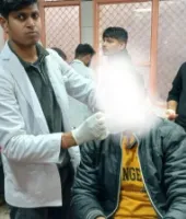 लखनऊ : चाइनीज मांझे से युवक का गला कटा, राहगीरों ने समय रहते पहुंचाया अस्पताल, लगे सात टांके