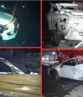 कोहरे में भीषण हादसा : यमुना एक्सप्रेसवे पर 6 बसें और 2 कारें टकराईं, वाहनों में लगी आग, कई मौतों की आशंका