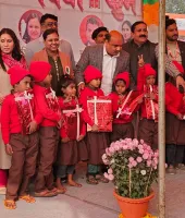 माघ मेला-2026 में वंचित तबके के बच्चों के लिए लगी ‘विद्या कुंभ’ की पाठशाला