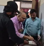 बलिया में निर्माणाधीन पुल पर हादसा, ढांचा गिरने से दो मजदूरों की मौत