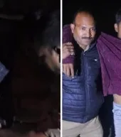 बलिया में पुलिस मुठभेड़, 25-25 हजार के इनामी तीन बदमाश गिरफ्तार