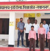 बलिया: राजकीय आश्रम पद्धति विद्यालय में चयनित होकर चार छात्रों ने बढ़ाया स्कूल का मान