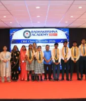 राधाकृष्ण एकेडमी का 10वीं बोर्ड परीक्षा परिणाम शत-प्रतिशत, दो छात्रों ने 91.6 प्रतिशत अंक हासिल किए