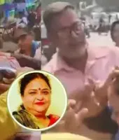 Bahraich News : पुतला दहन के दौरान भाजपा विधायक अनुपमा जायसवाल झुलसीं, लखनऊ रेफर