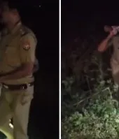 बलिया : तार चोरी गिरोह के 7 आरोपी गिरफ्तार, मुठभेड़ में दो बदमाश घायल