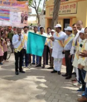 बेलहरी में निकली स्कूल चलो रैली : बच्चों ने नारों से जगाई शिक्षा की अलख