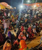 बलिया के गंगापुर घाट पर श्री लक्ष्मी नारायण महायज्ञ की पूर्णाहुति, 35 हजार श्रद्धालुओं ने ग्रहण किया महाप्रसाद