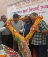 JNCU Ballia : जननायक चन्द्रशेखर विश्वविद्यालय के नव नियुक्त कुलपति का भव्य स्वागत
