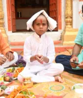 Ballia News : मझौवां मठ को मिला सातवां मठाधीश, वैदिक अनुष्ठान के बीच अनुग्रह नारायण आचार्य का मनोनयन