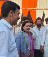 Ballia News: बेरूआरबारी में 22 जून से नौ दिवसीय श्रीराम कथा का शुभारंभ, डीएम-एसपी ने किया आयोजन स्थल का निरीक्षण