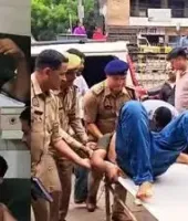 फिरोजाबाद में पुलिस मुठभेड़, दो बदमाश ढेर; एसओजी के दो सिपाही घायल